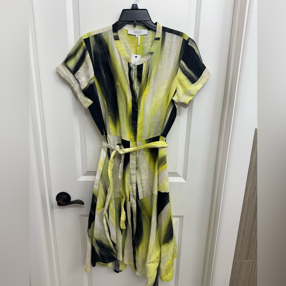 🌼DKNY linen dress
